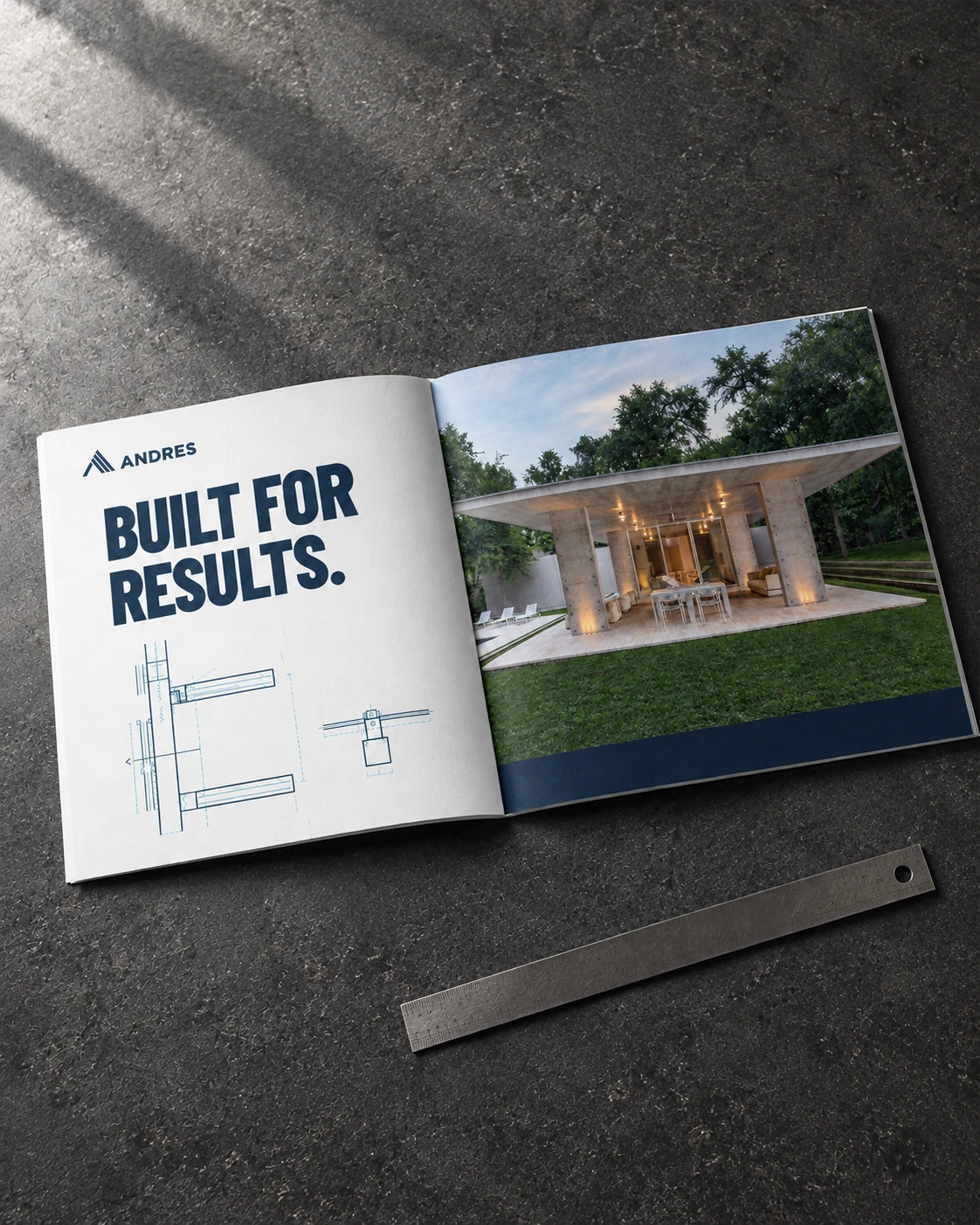 ANDRES: editorial booklet / built for results.