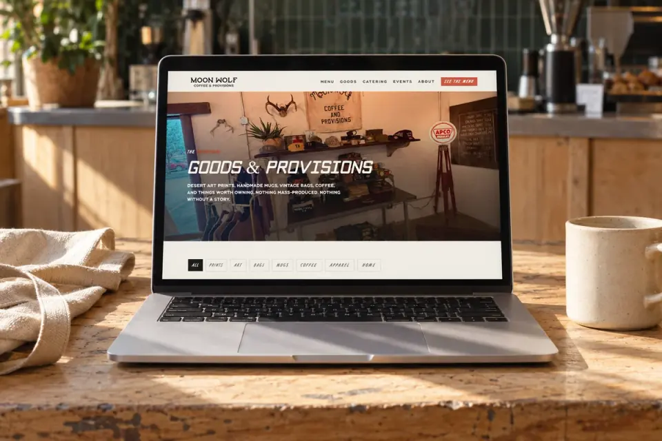 Goods & Provisions / Shopify preparation for Moon Wolf.