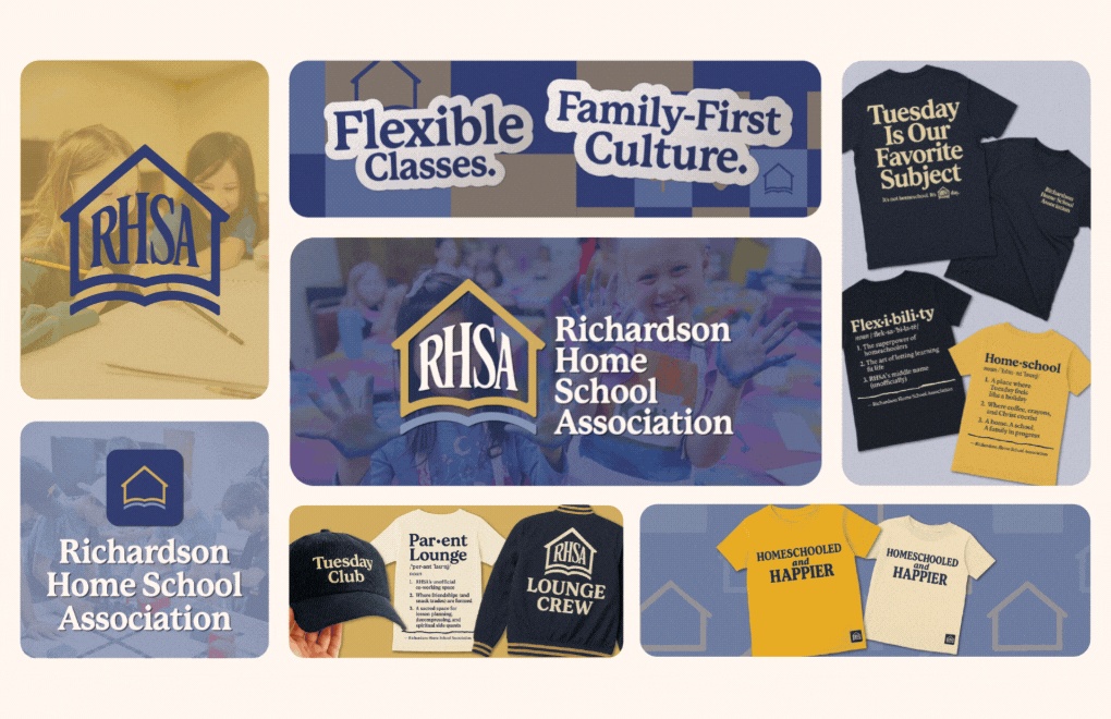 RHSA brand moodboard — recovered original animation